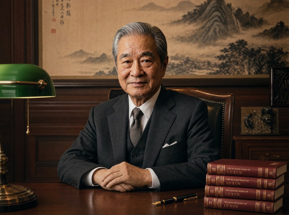 Vincent Wong at his desk